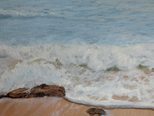 Licht über dem Meer - 30 x 40 cm