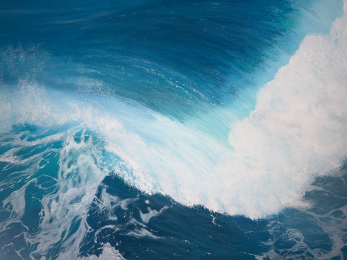 Die Kraft des Meeres - 60 x 80 cm