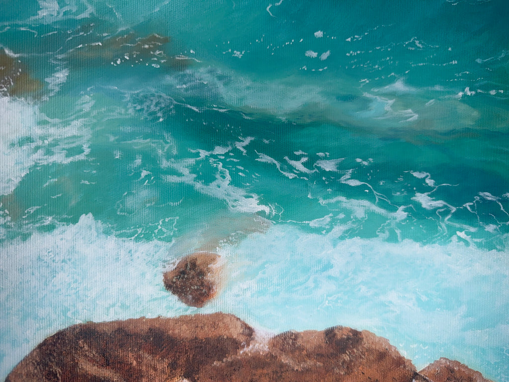 Küstenlinie - 50 x 70 cm