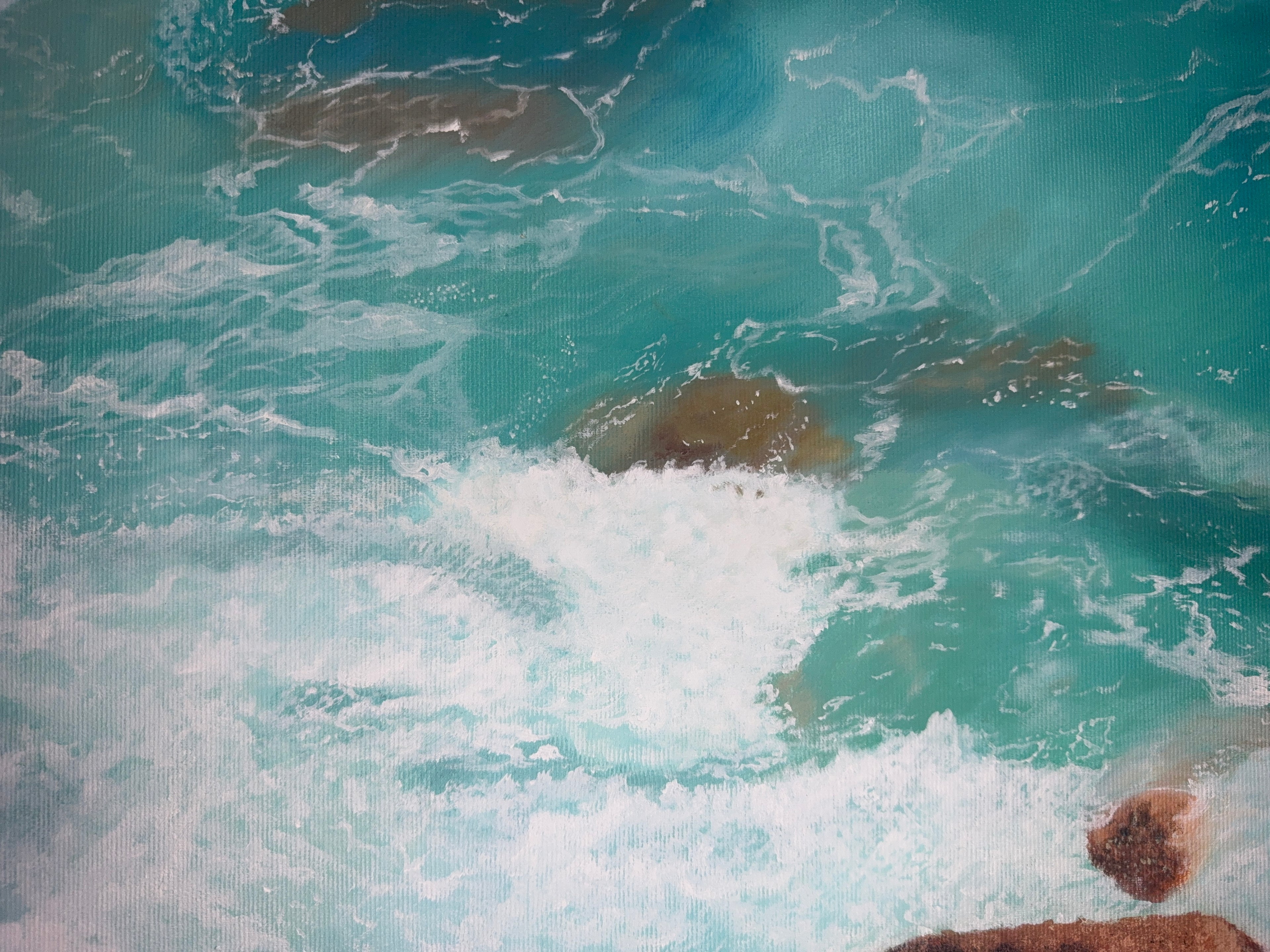 Küstenlinie - 50 x 70 cm