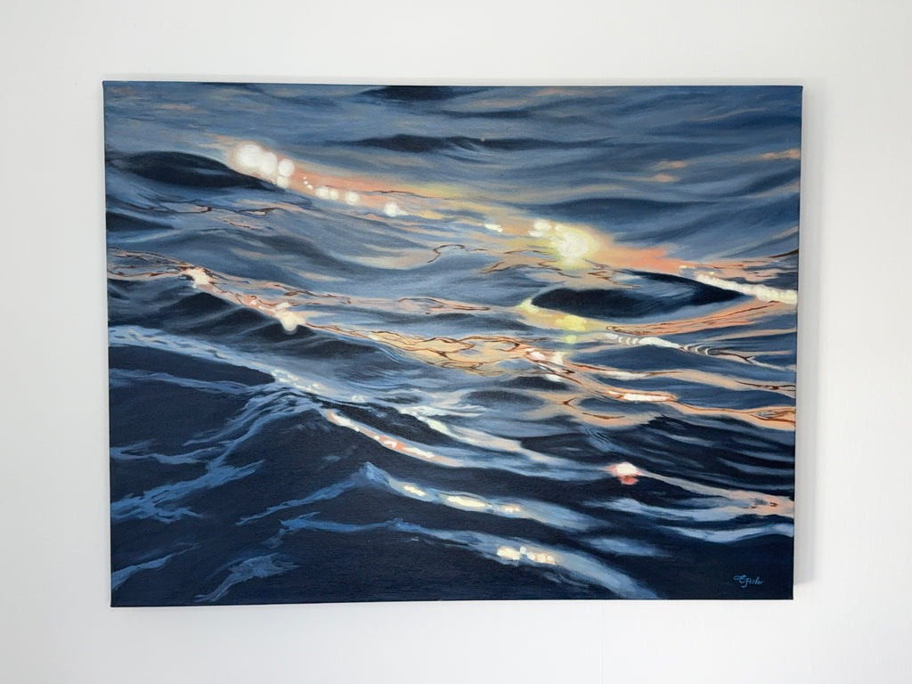 Goldene Stille 1 - 60 x 80 cm