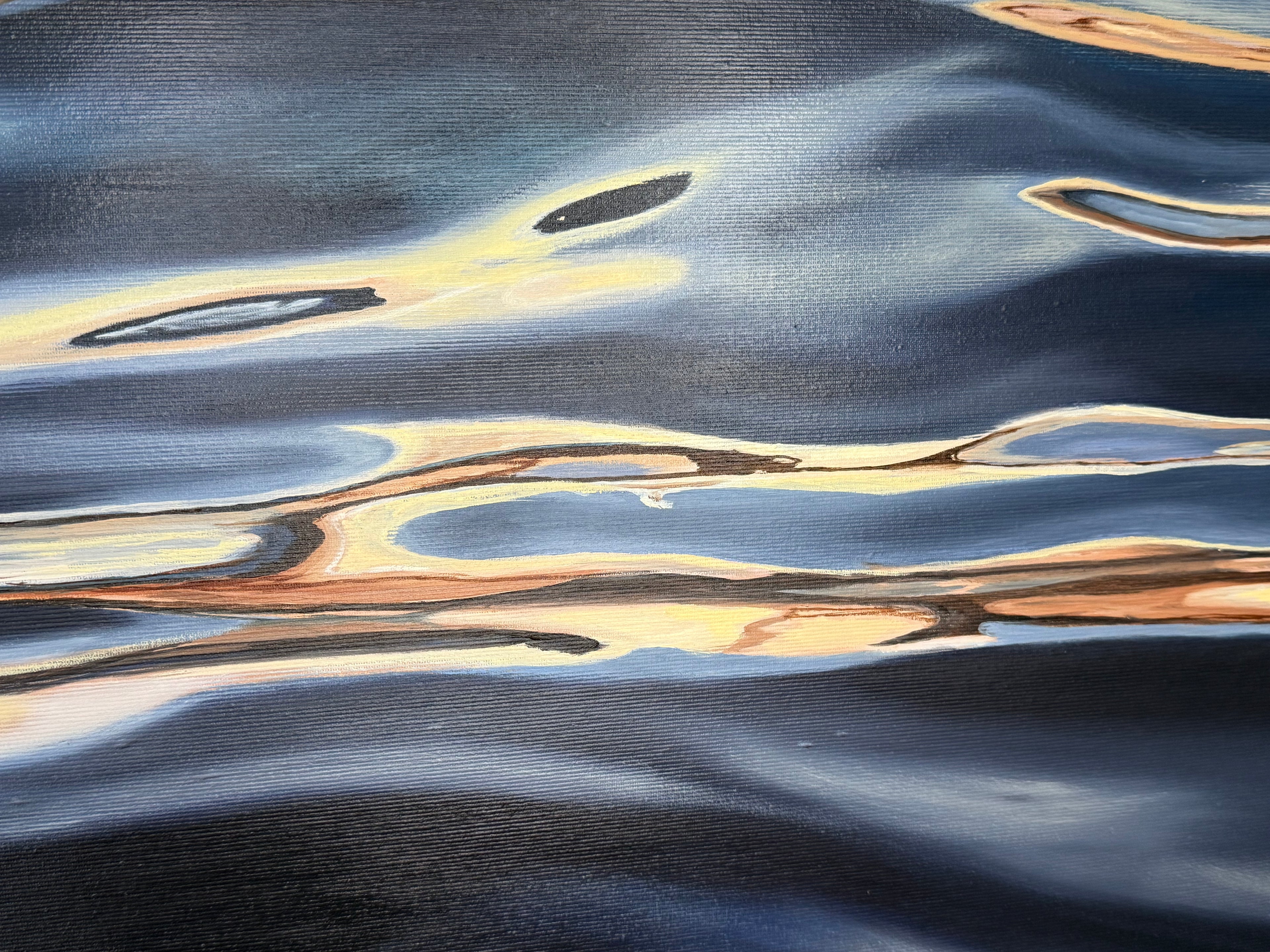 Golden Silence 2 - 60 x 80 cm