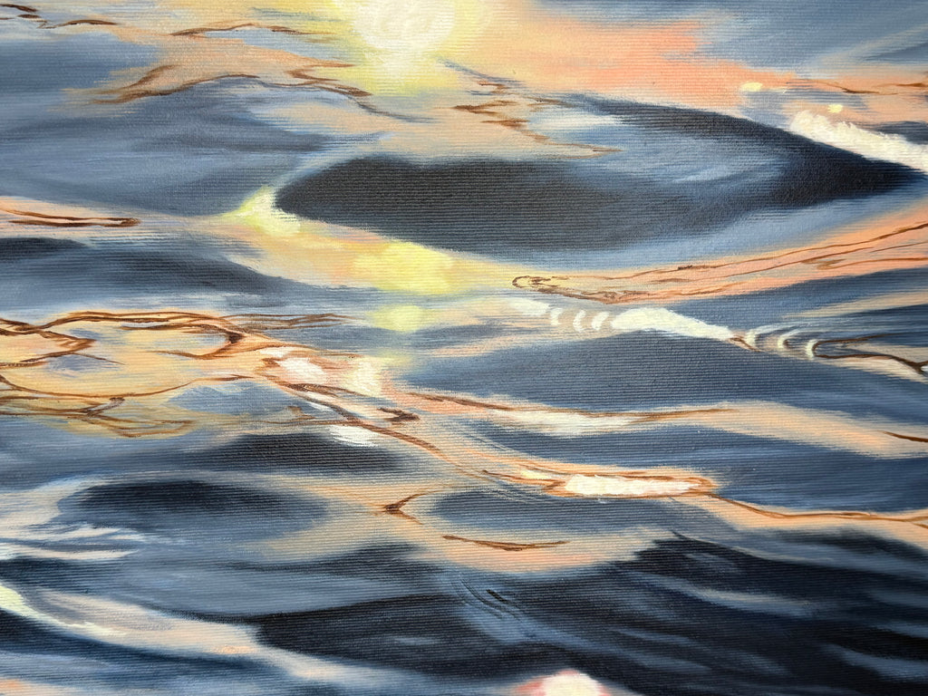 Goldene Stille 1 - 60 x 80 cm