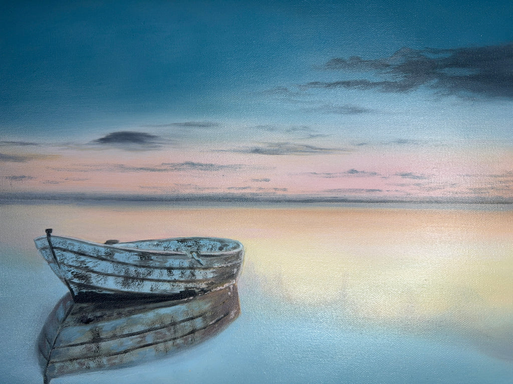 Herbst auf Stiller See - 60 x 60 cm